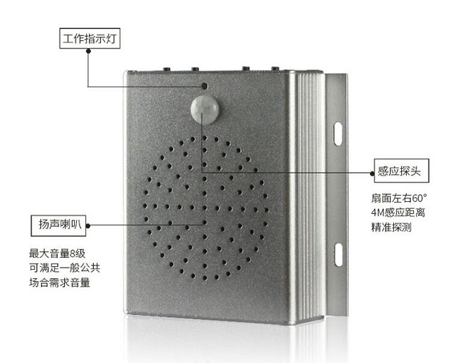 上下扶梯安全語音提示器，自動(dòng)扶梯語音提示器，商場扶梯語音安全提示裝置